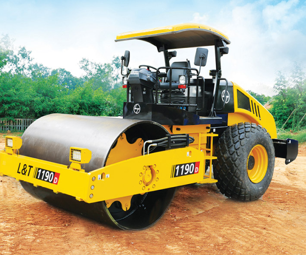 Articulated combination 3.5 ton vibratory road roller