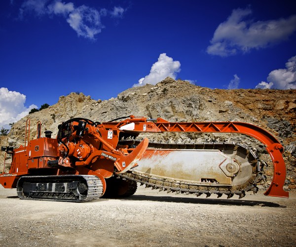 Civil and commercial Pipelines Trenching Machine